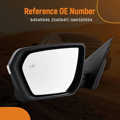 Left Side Power Blind Spot Mirror for GMC Terrain (2018–2023) GM1320594