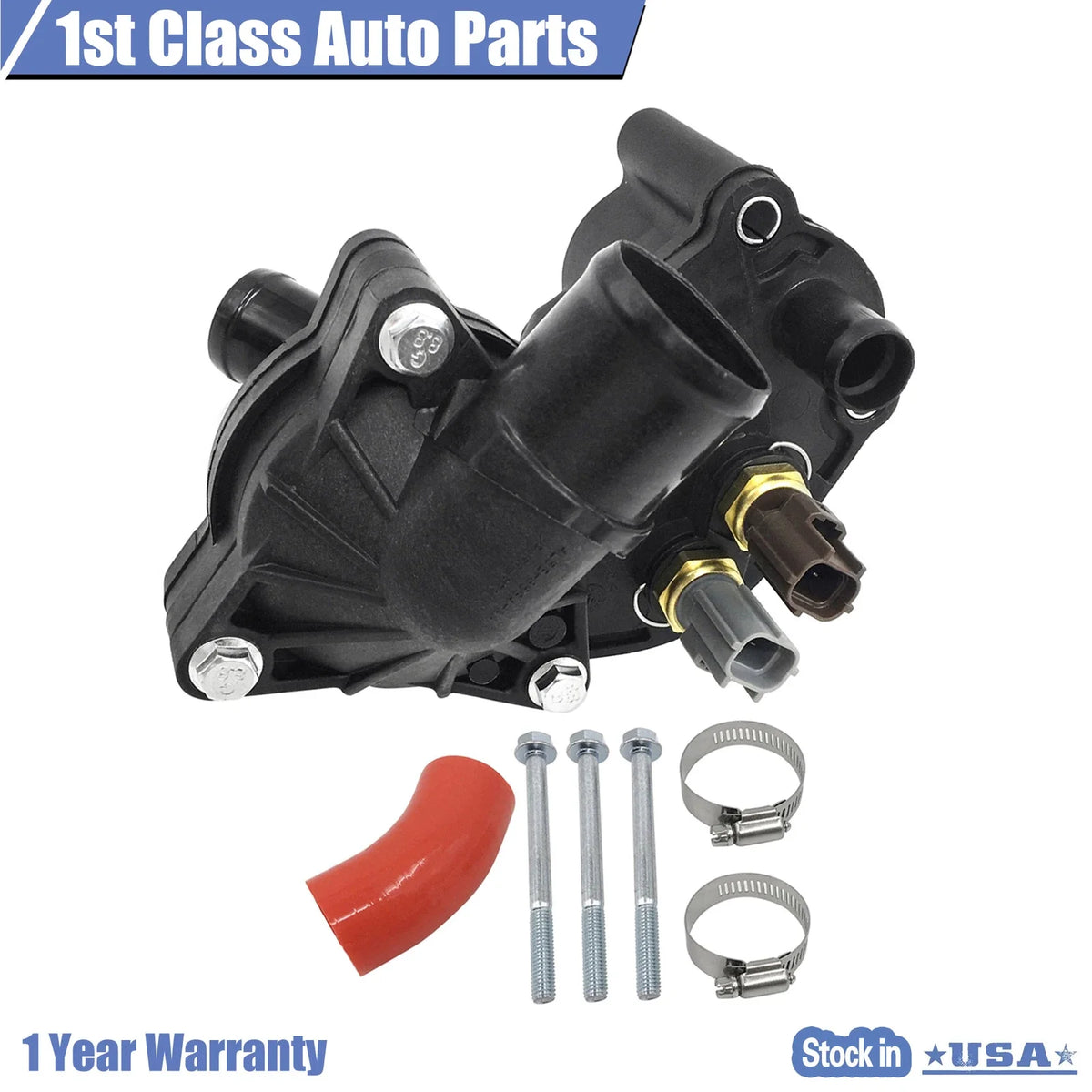 Thermostat Kit for Mazda B4000, Mercury Mountaineer, Explorer, Ranger (2000–2006)