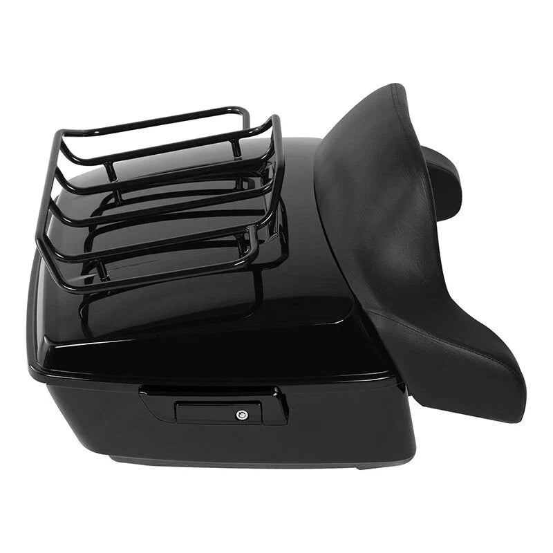 Trunk Backrest Rack Mount Plate Docking Kit for Harley Touring (2014–2026)
