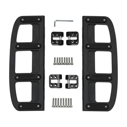 Footboard Set in Matt Black for Harley Electra Glide/Road Glide 2009–Present