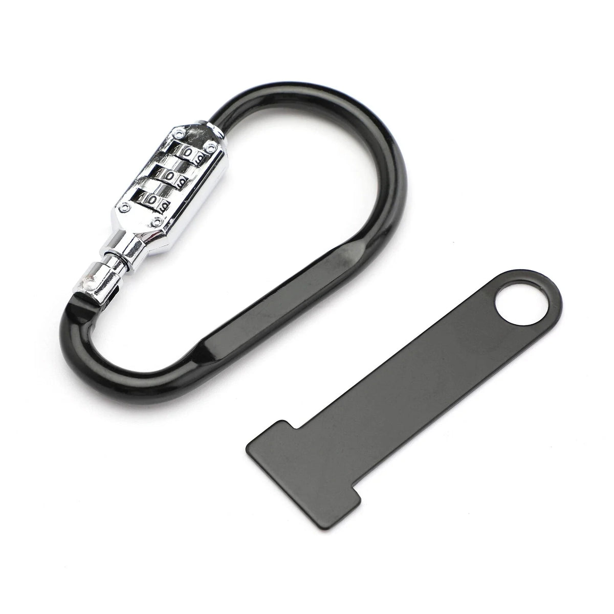 Motorcycle Helmet Lock - Fits 1 1/2" Handle Bars Universally