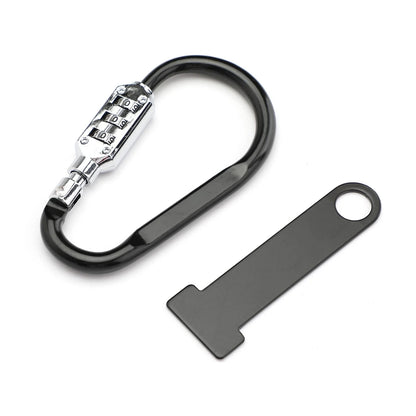 Motorcycle Helmet Lock - Fits 1 1/2" Handle Bars Universally