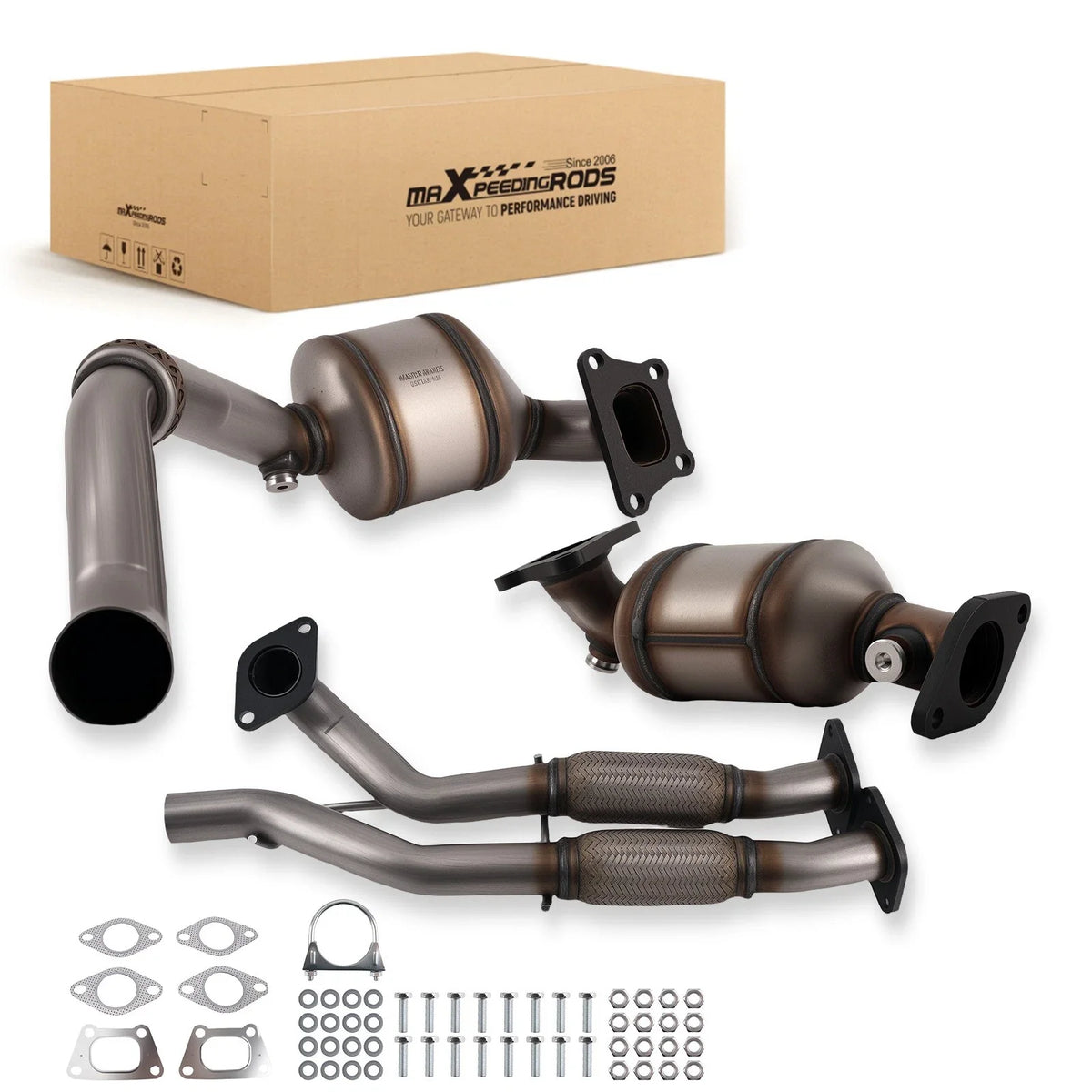Catalytic Converter Left Right Set for Cadillac SRX 3.6L (2012–2016) EPA