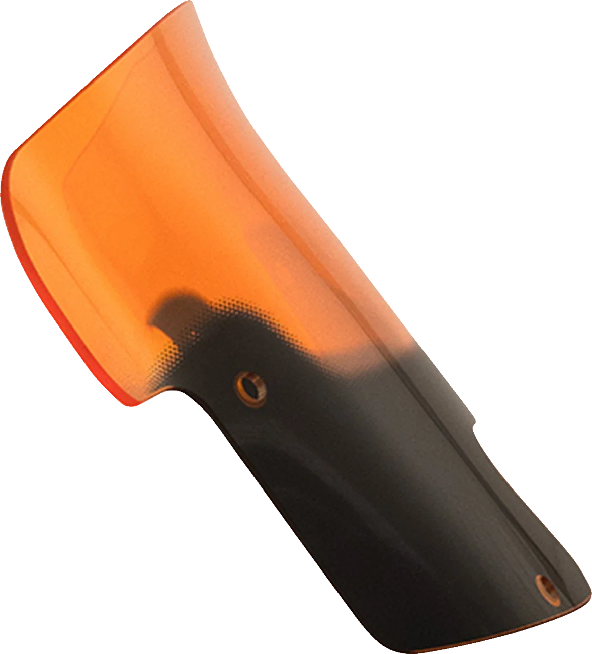 Klock Werks Kolor Flare Windshield 8" Orange for Indian (2014–2023) KWW-04-0628