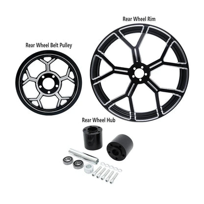 Rear Wheel Rim 18"x5.5" for 2009–2023 Harley Street Glide