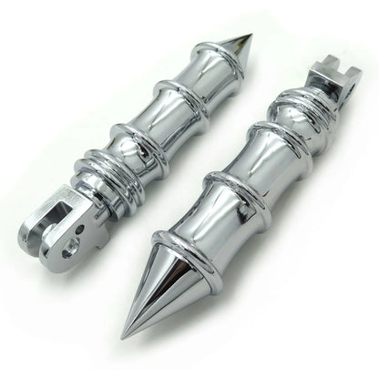 Spike Footpegs - Bamboo for Triumph Bonneville SE (1996–2001)
