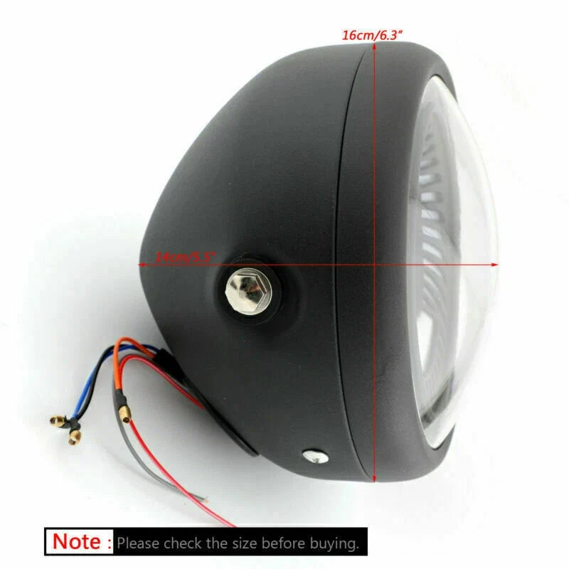 6.5" High Low Beam LED Headlight for Chopper Cruiser T9