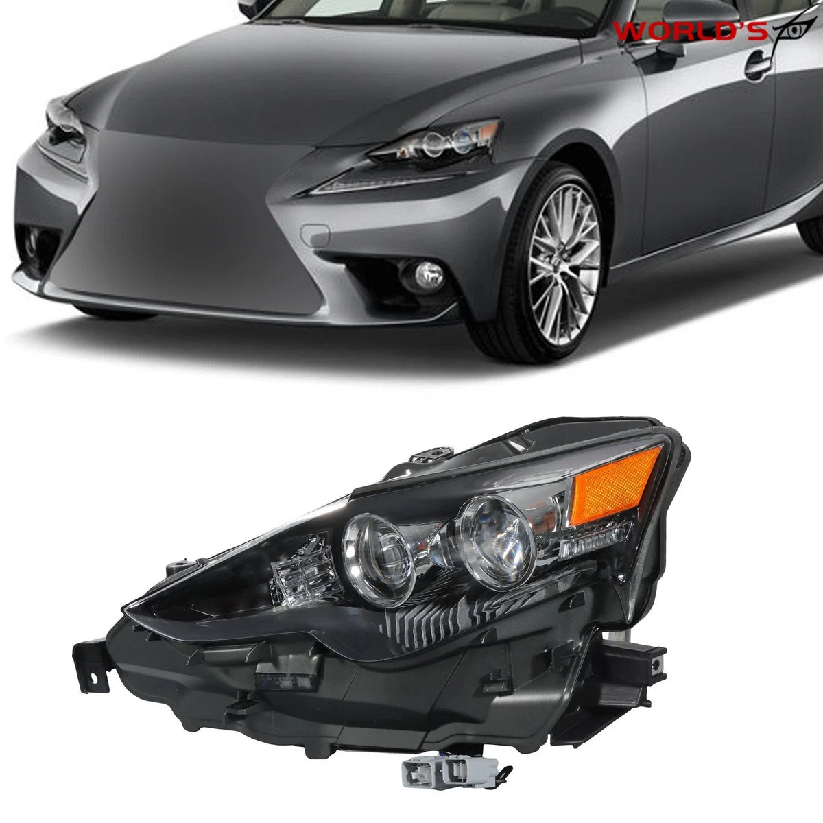 LED Headlight Assembly for Lexus IS (2014–2016)