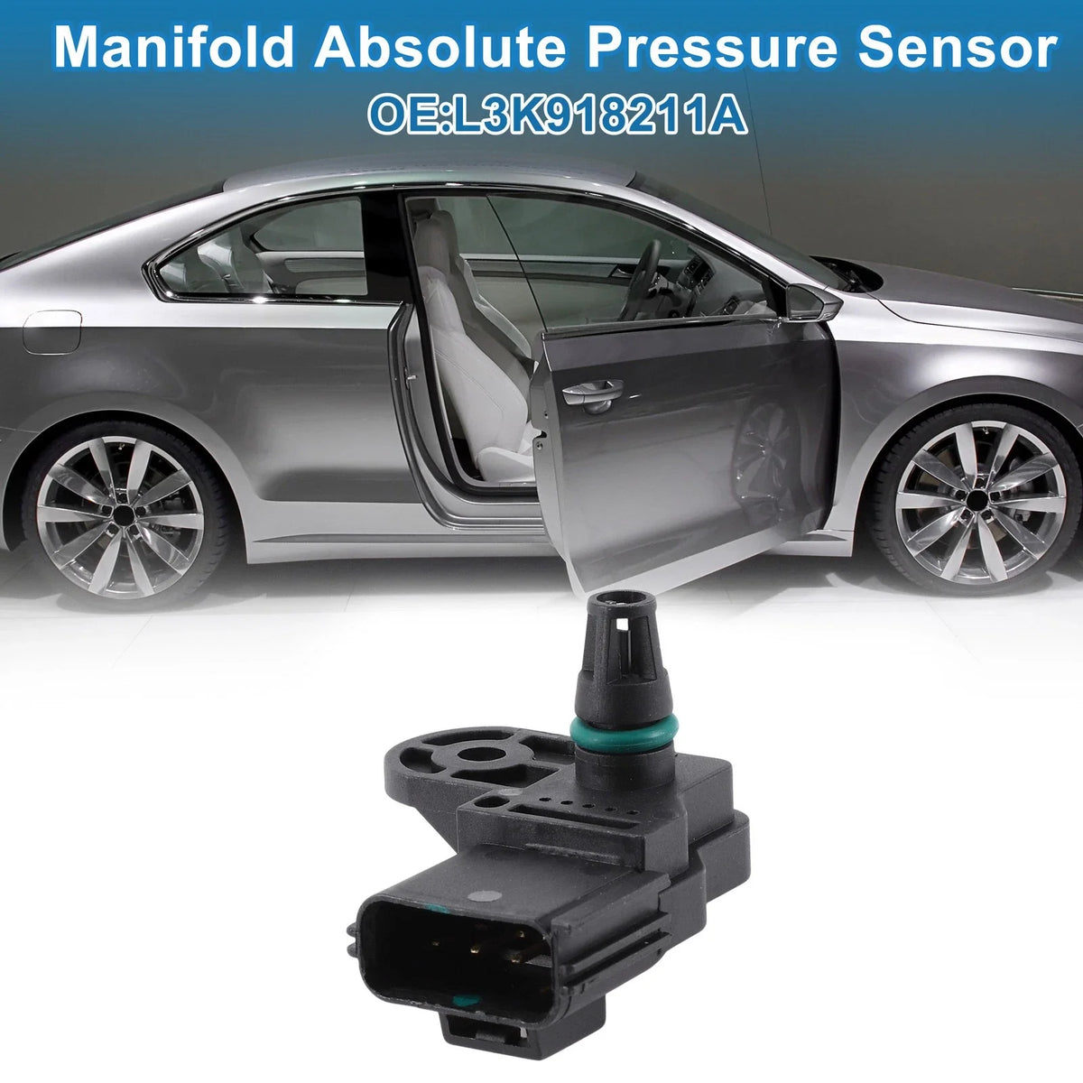 Manifold Absolute Pressure Sensor No.L3K918211A for Mazda 6 (2006–2007)