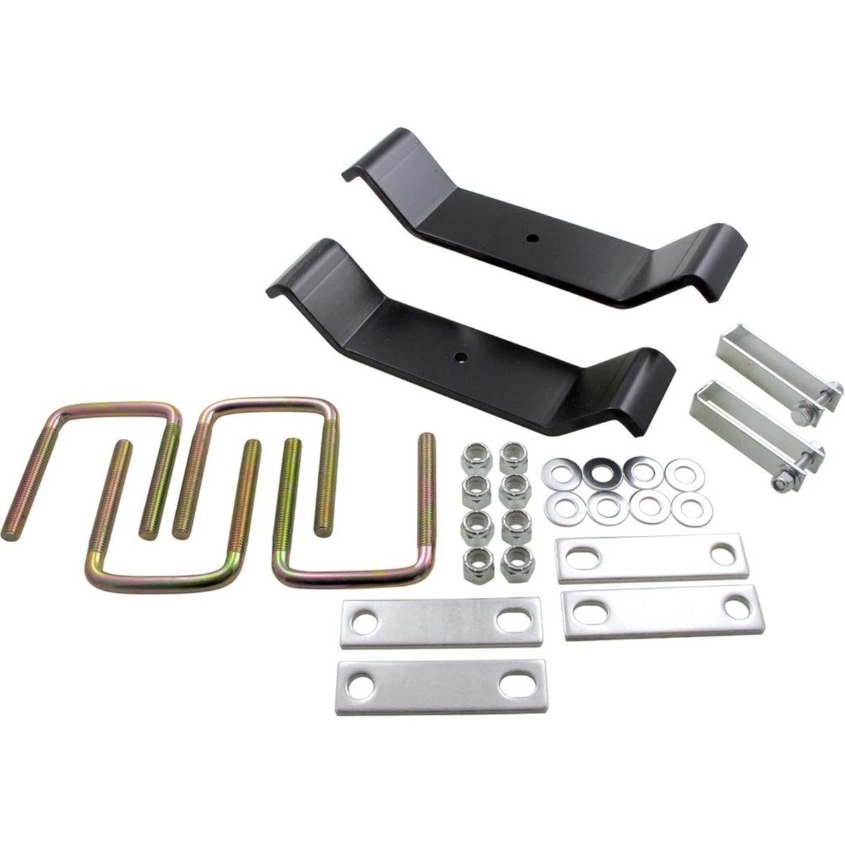 Set of 2 SuperSprings Helper Spring Mounting Kits for Chevy F150