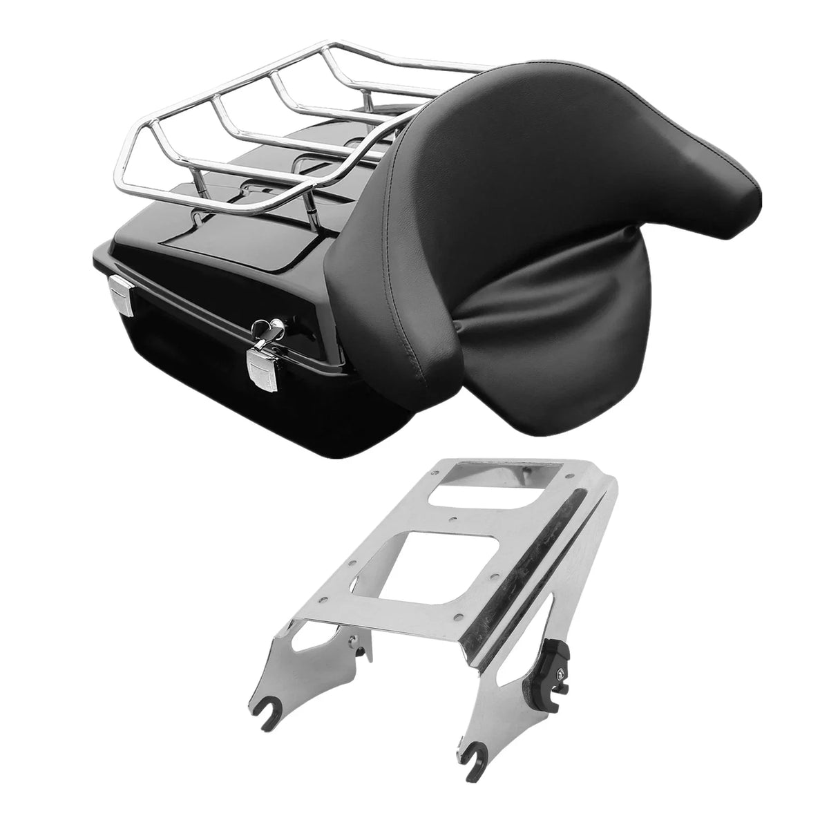 Trunk Backrest Pad for Harley Touring Models FLHT FLHX 2009-2013