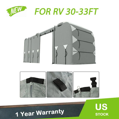 RV Cover for Class A Motorhome (30'-33' FT)