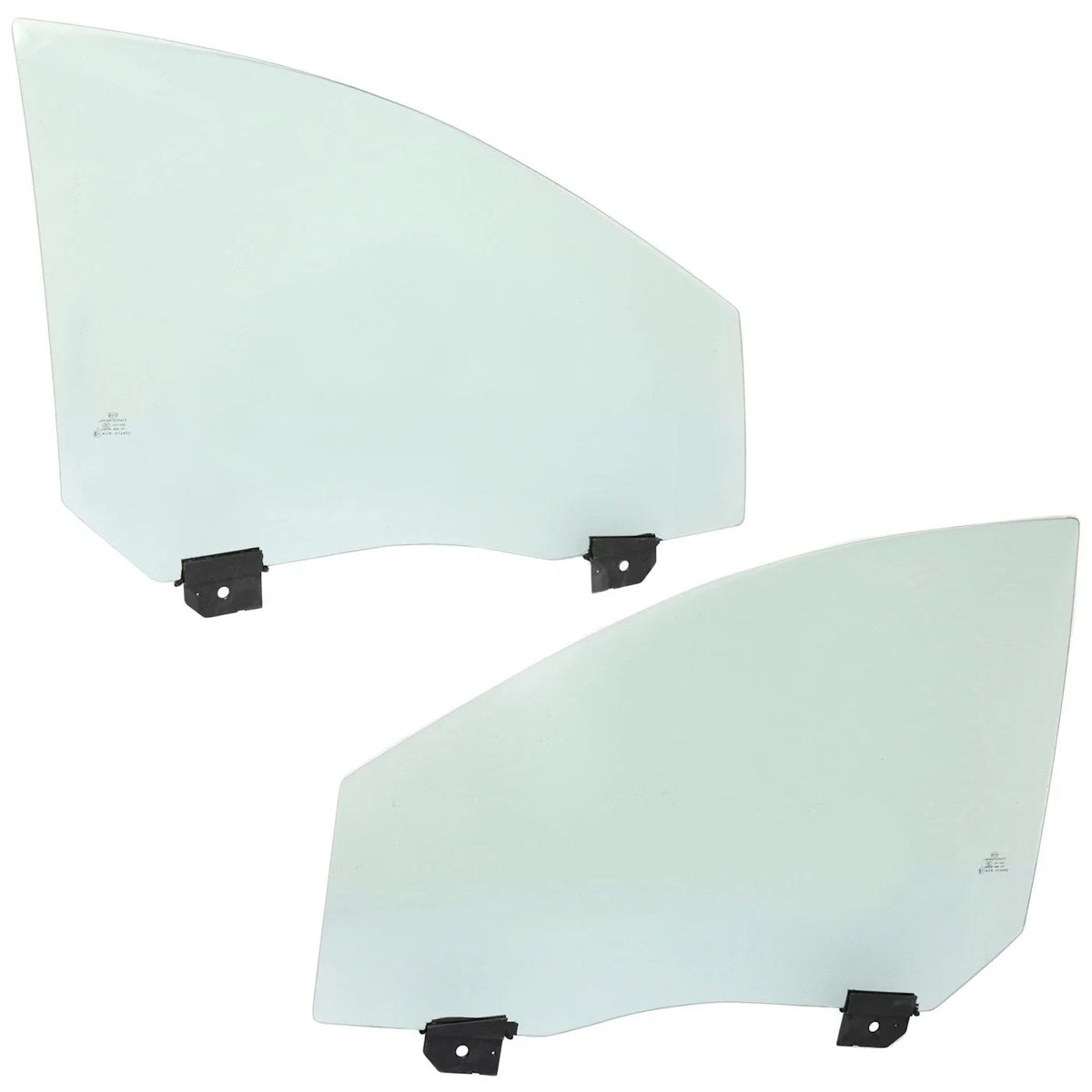 Door Glass Set for Ford Edge - 2 Pieces