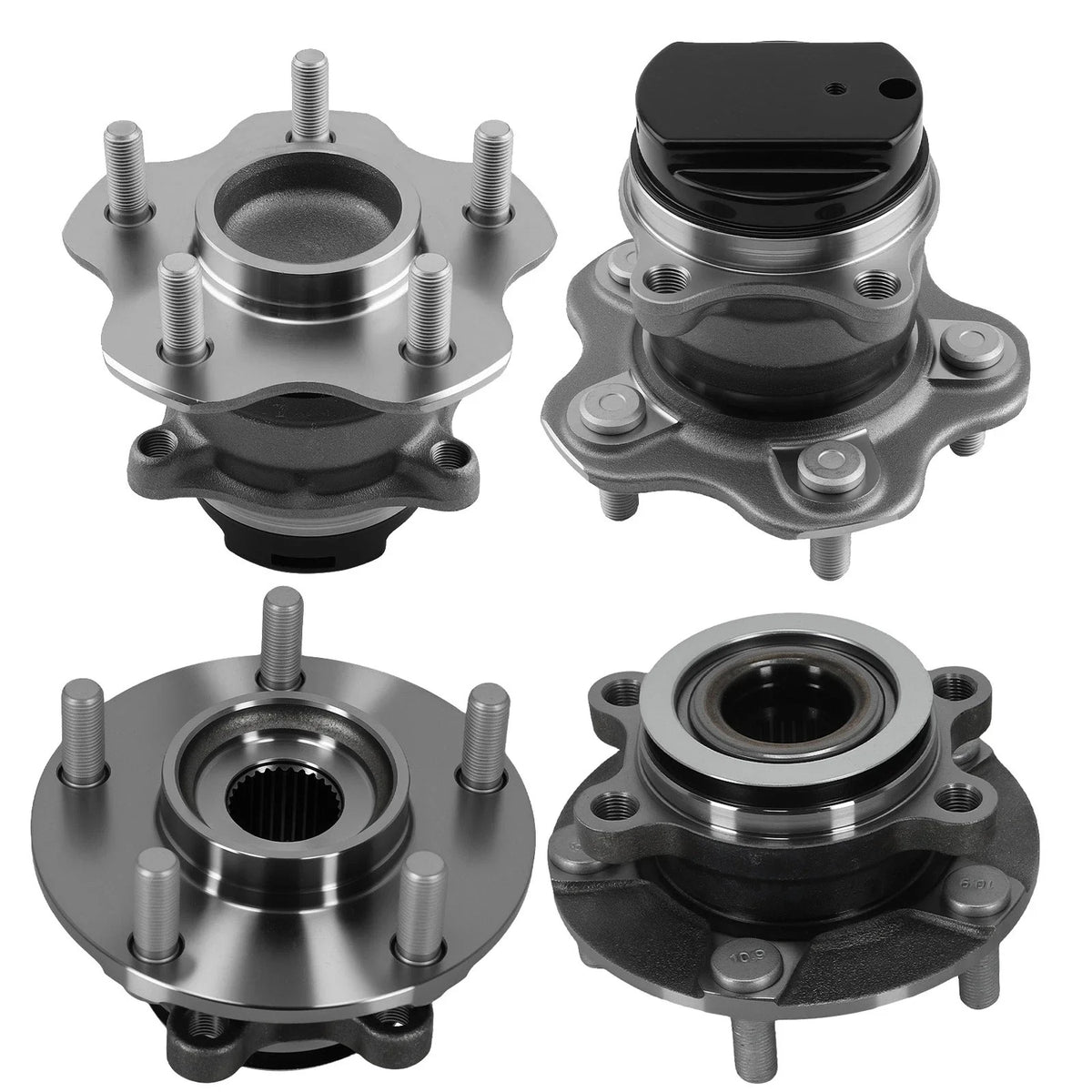 Front and Rear Wheel Hub Bearing Assembly for Nissan Rogue 2008-2013 513298