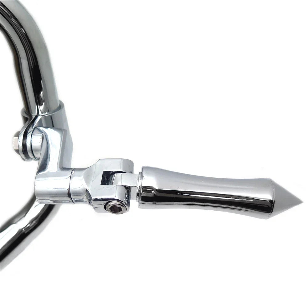 Chrome Slender FootPeg for Softail Dyna Sportster Touring Harley