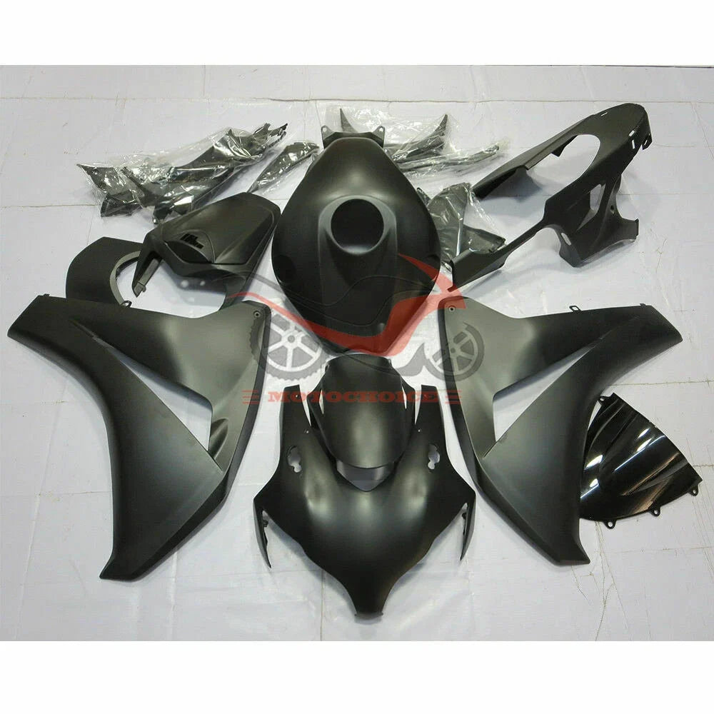 Matte Black ABS Fairings Kit for Honda CBR1000RR (2008–2011)
