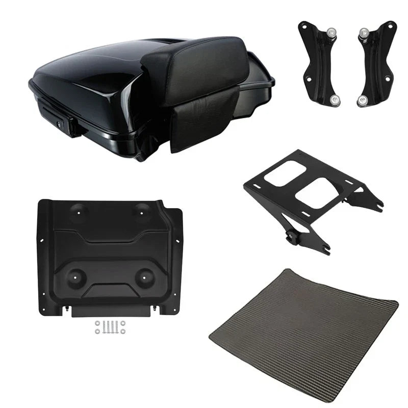 Trunk Backrest Rack Docking Plate - Harley Electra Glide 2014-2026