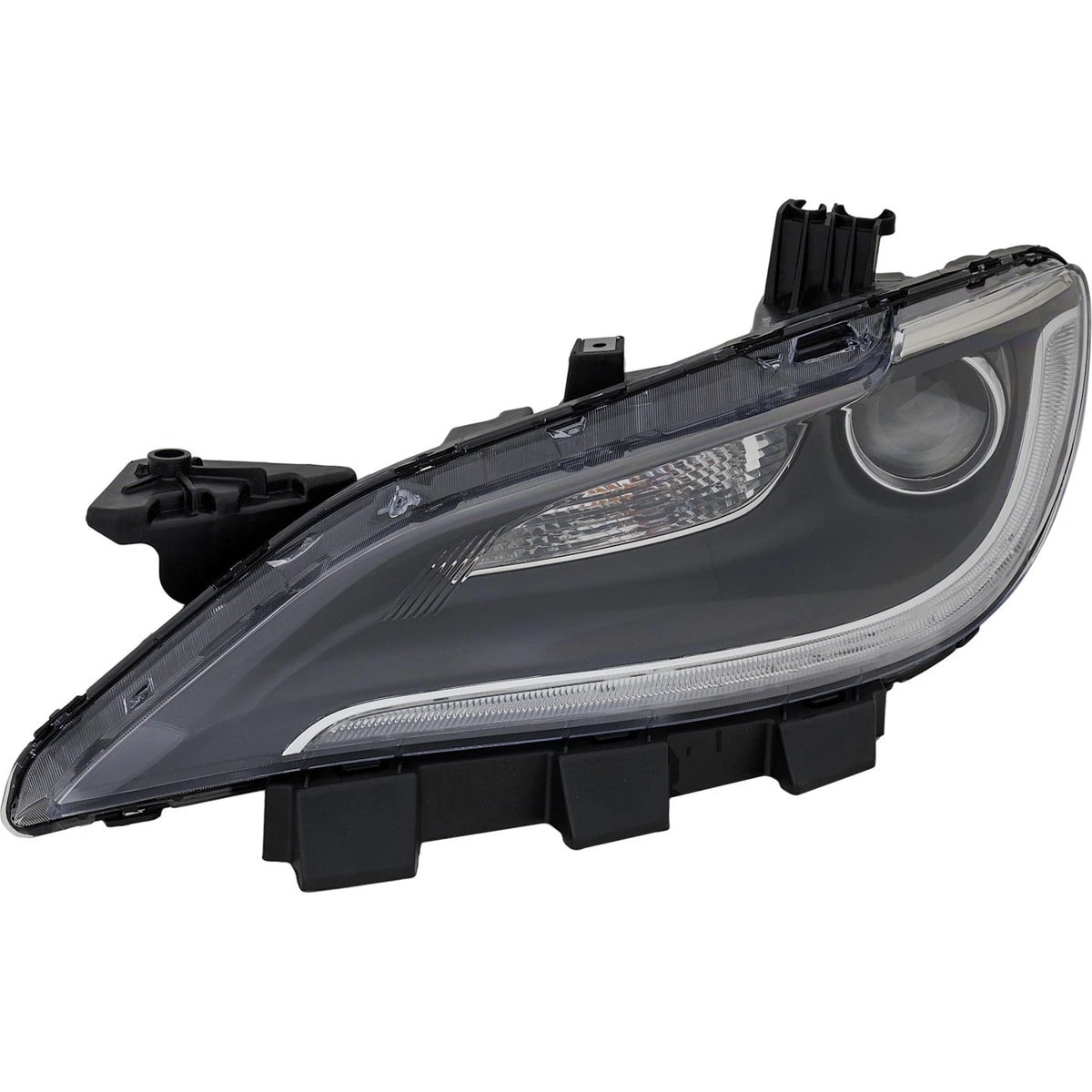 Driver Side Headlight for Chrysler 200 (2016–2017) Halogen w/ Bulb CAPA