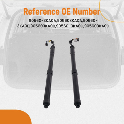 2X Electric Strut Lift Support for Nissan Pathfinder (2013-2016)