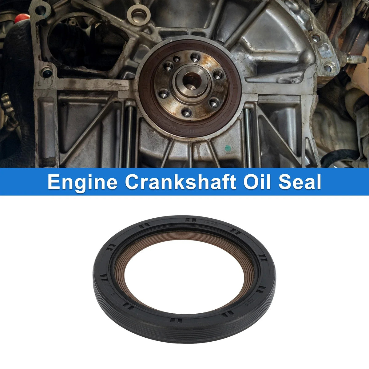 1 Pc Front Crankshaft Oil Seal for Volkswagen Touareg (2007–2016) No. 079103051G