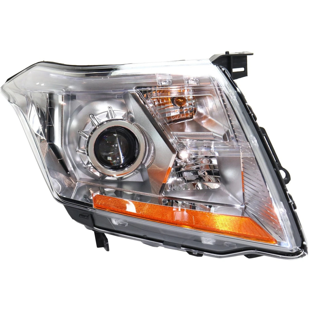Headlight Set for Cadillac SRX (2014–2016) Halogen w/ Bulbs CAPA