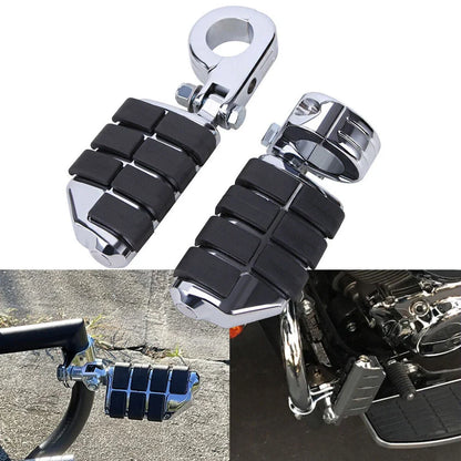 1.25" Foot Pegs for Highway Crash Bar - Harley 883, Yamaha