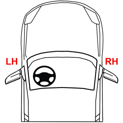 Front Driver Left Interior Door Handle for Ford Flex (2009–2019)