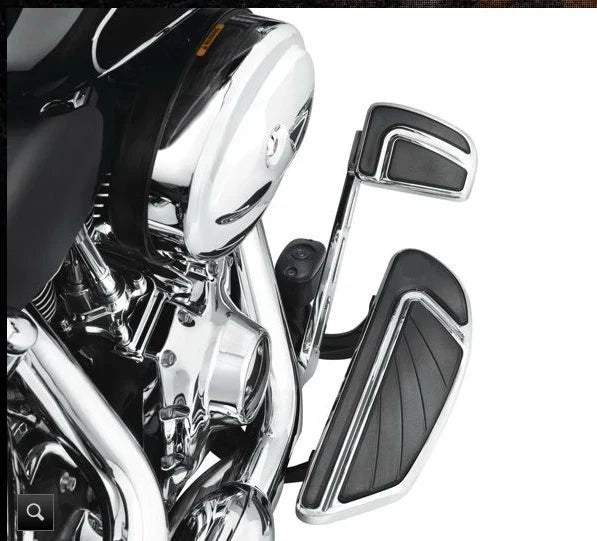 Chrome Brake Pedal Pad Large Airflow for Harley Davidson Ultra 2014-2023