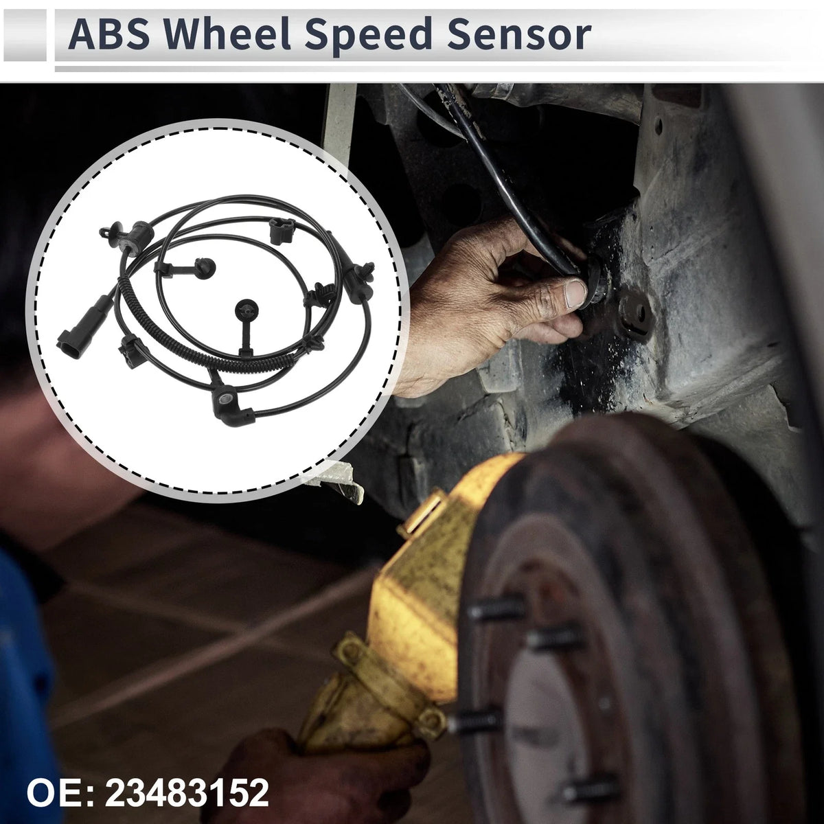 ABS Wheel Speed Sensor No. 23483152 for Chevrolet Malibu (2013–2015)