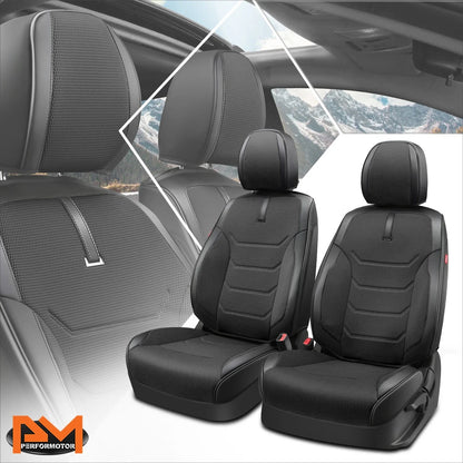 Front Row Bucket Seat Cover in Black - Universal Fit, Sport Series