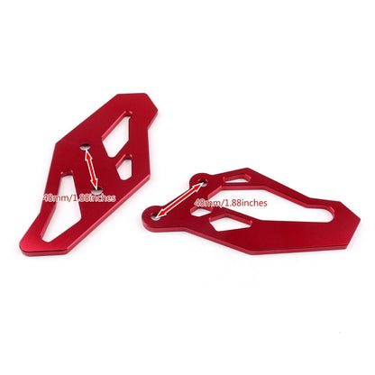 CNC Footrest Rearset Adapter Plates for Yamaha YZF R3 R25 MT-03 2013-2019