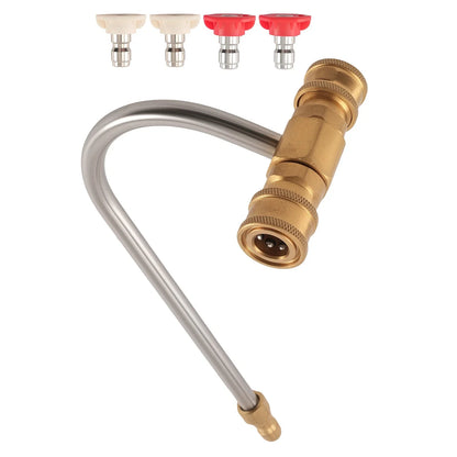 High-Pressure Gutter Cleaner 4000PSI, 40° & 0° Nozzles Included