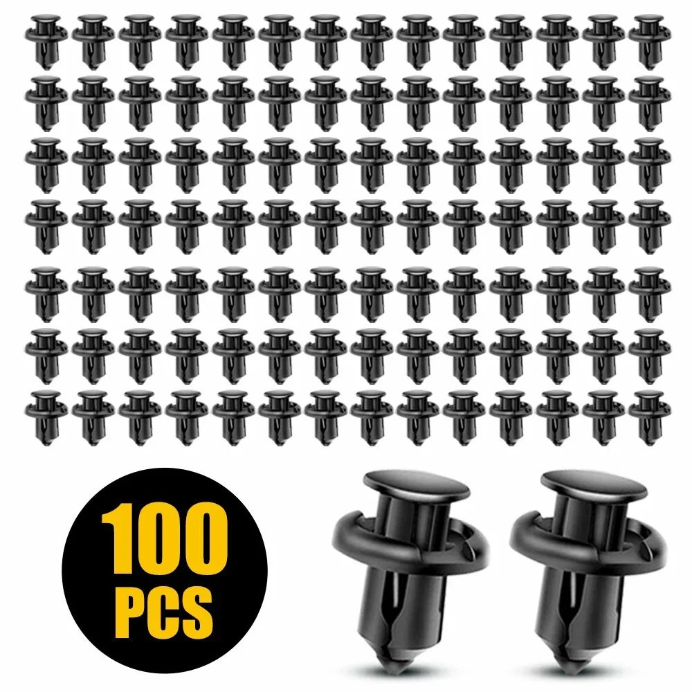 Bumper Fender Retainer Clips 10mm - Pack of 100