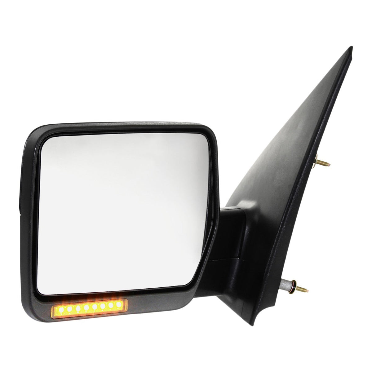 Manual Folding Textured Black Driver Side Mirror Heated for 2004-2006 F-150