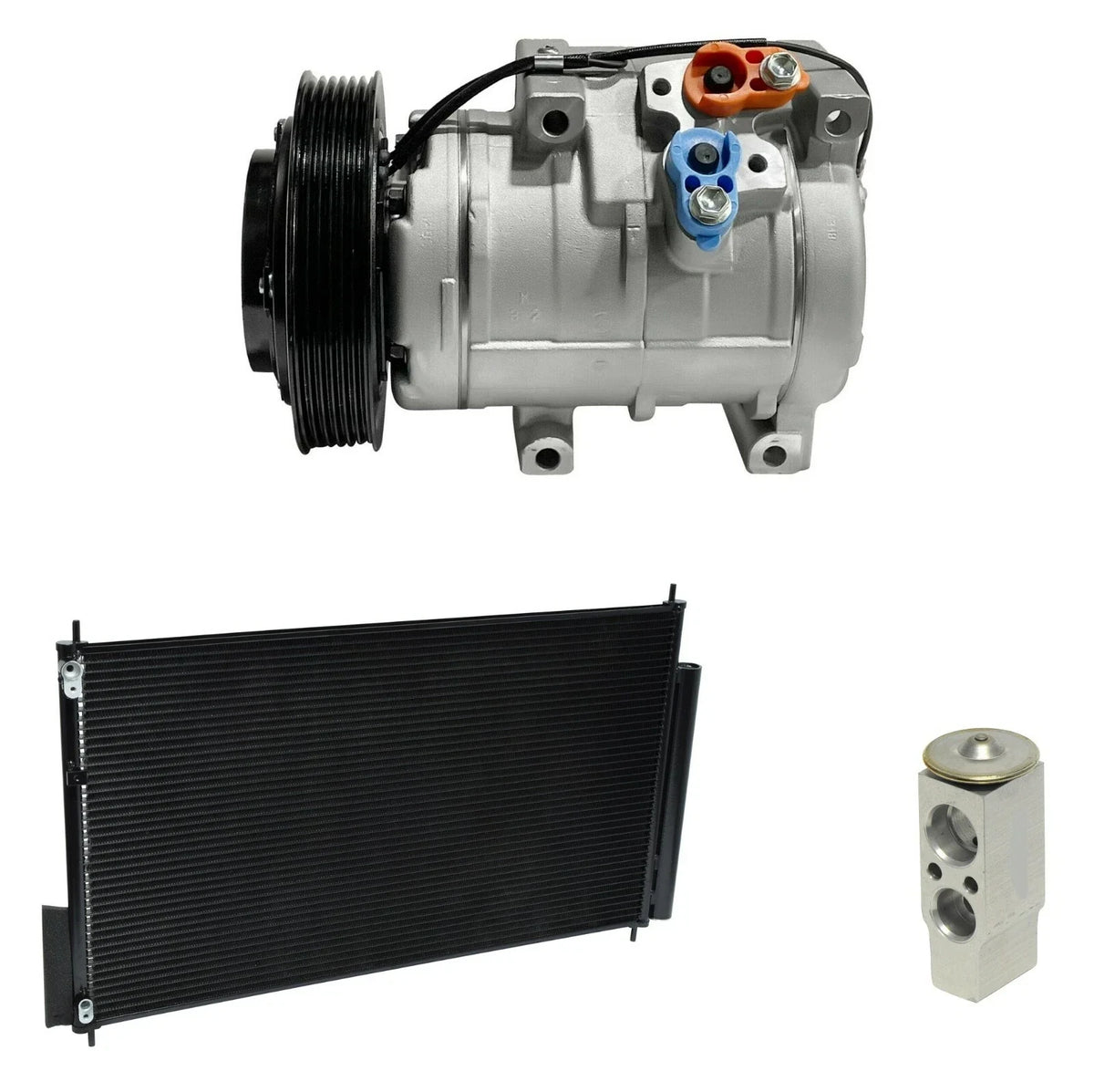 AC Compressor Kit With Condenser for Honda Odyssey 3.5L (2005–2005)