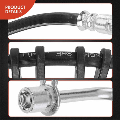 Front Brake Hydraulic Hoses for NV1500 NV2500 NV3500 2012-2019