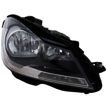 Headlight for Mercedes-Benz C250 (2012–2015) Passenger Side CAPA