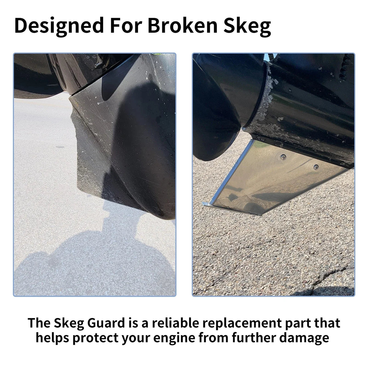 Skeg Guard Protector for Mercury Mercruiser (Bravo 1 3, 1990–2023)