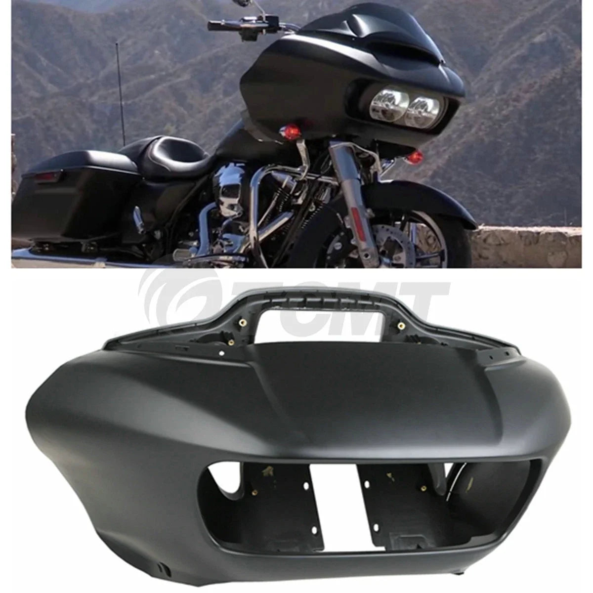 Matt Black Inner Outer Fairing & Speaker Covers for Road Glide 2015-2023