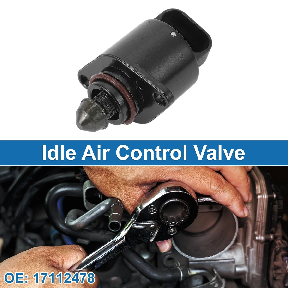 Idle Air Control Valve for Buick Century (1995–1996) No. 17112478