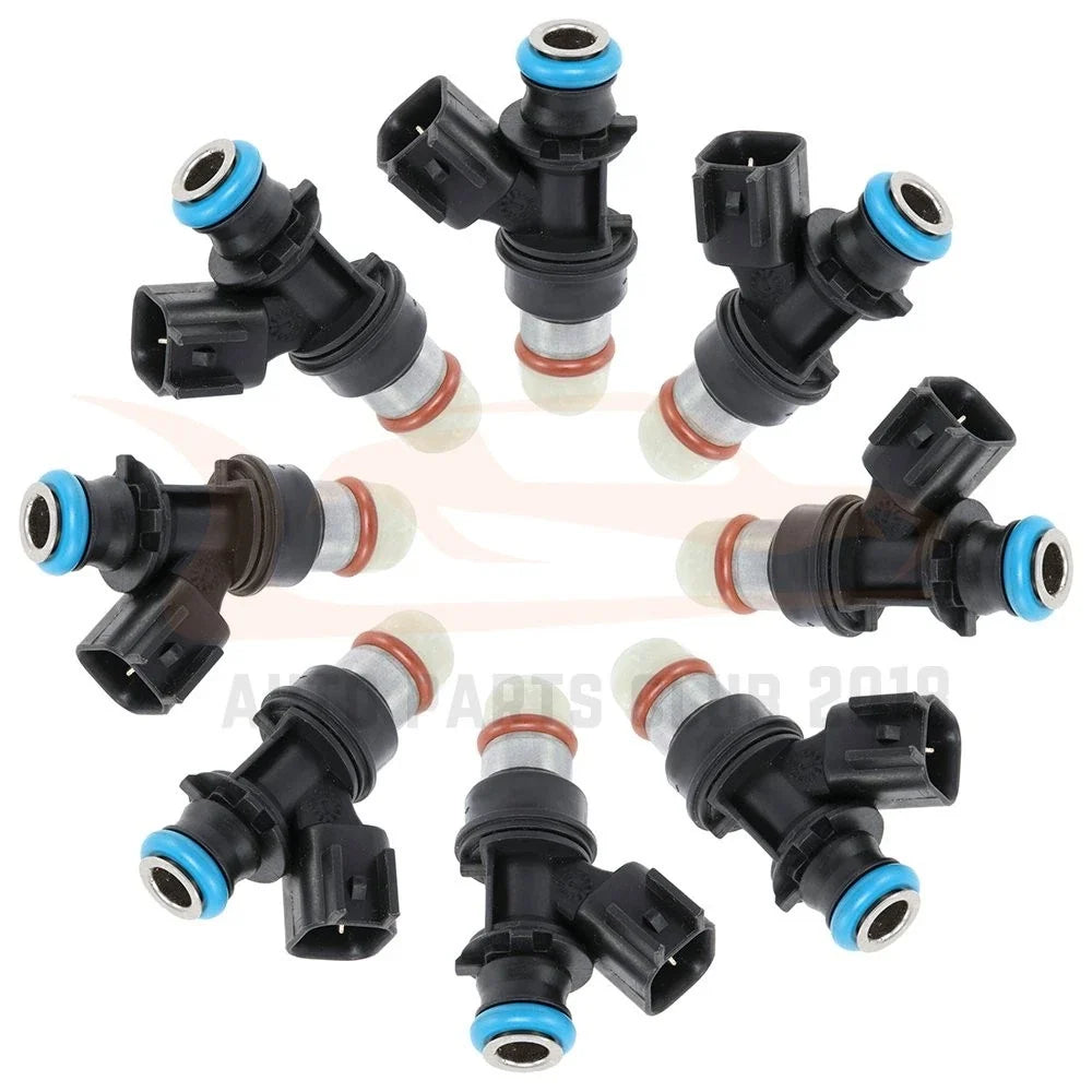 Set of 8 Fuel Injectors for GMC Yukon, Chevy Silverado 1500 2000-2006