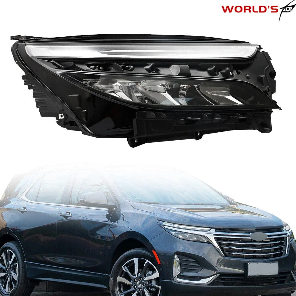 RH Headlight for Chevy Equinox (2022–2023) Full LED Clear Lens