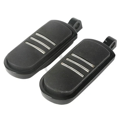 Pegstreamliner Black Footpegs for Electra Glide & Road King