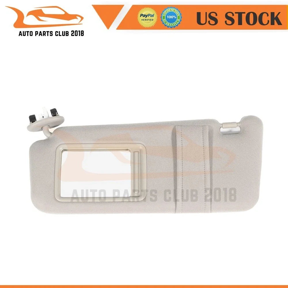 Front Left Sun Visor for Toyota Camry (2010) - Beige, Sunroof