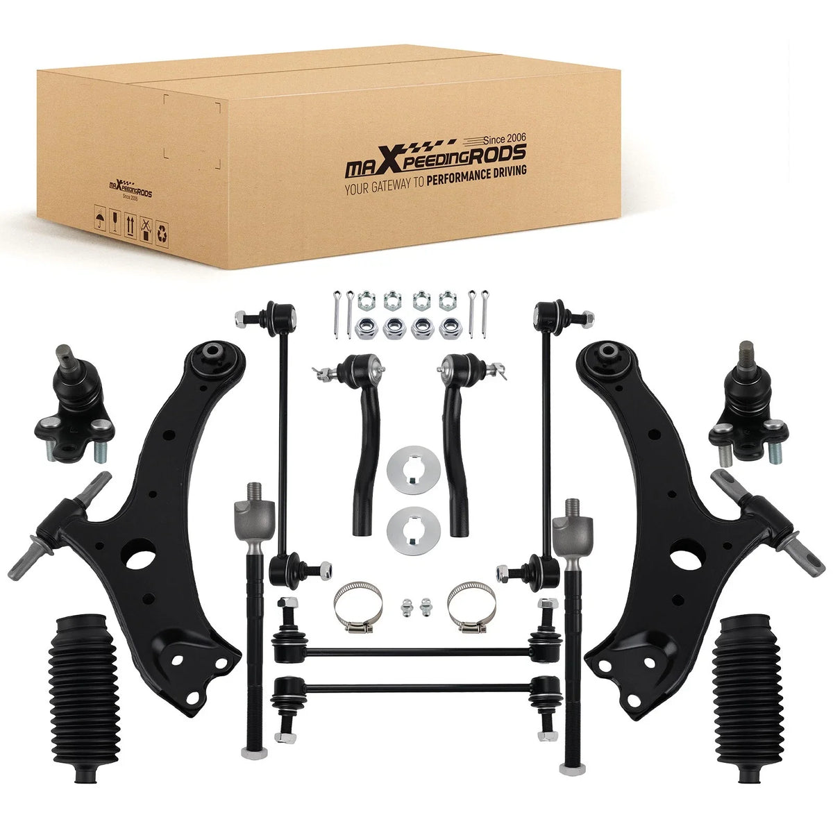 14Pcs Front Control Arms for Toyota Camry (2007–2011)