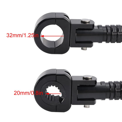 Motorcycle Footrests for 1.25" Bars - Universal Fit