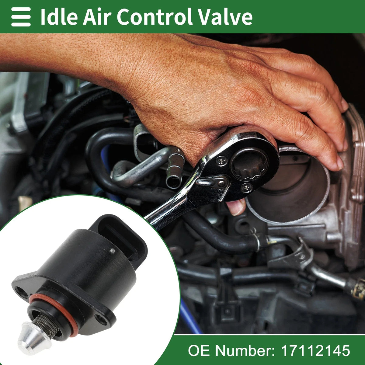 Idle Air Control Valve for Buick Century (1989–1993) No. 17112145