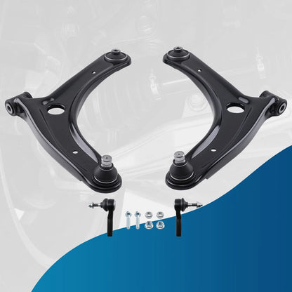 4pc Front Lower Control Arm Set for Dodge Caliber (2007–2012), Patriot (2007–2017), Compass (2007–2017)