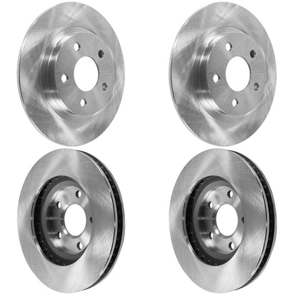 Brake Disc Rotors for Cadillac DeVille, Park Avenue (Front & Rear)