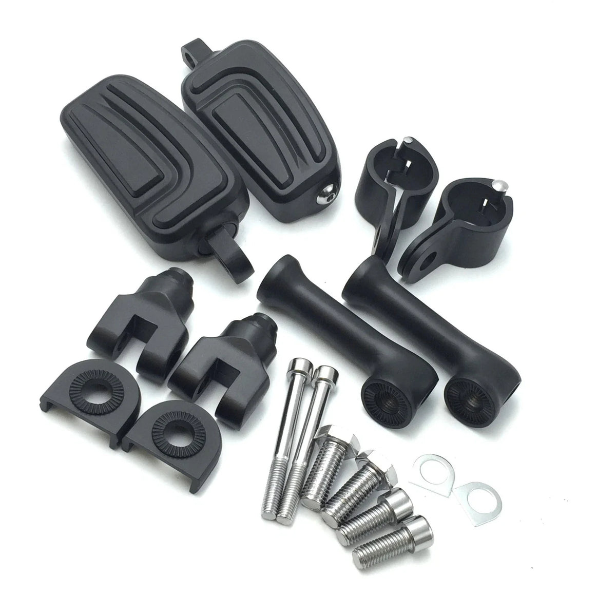Long Black FootPeg 1.5" for Honda Valkyrie GoldWing VTX1300 Shadow